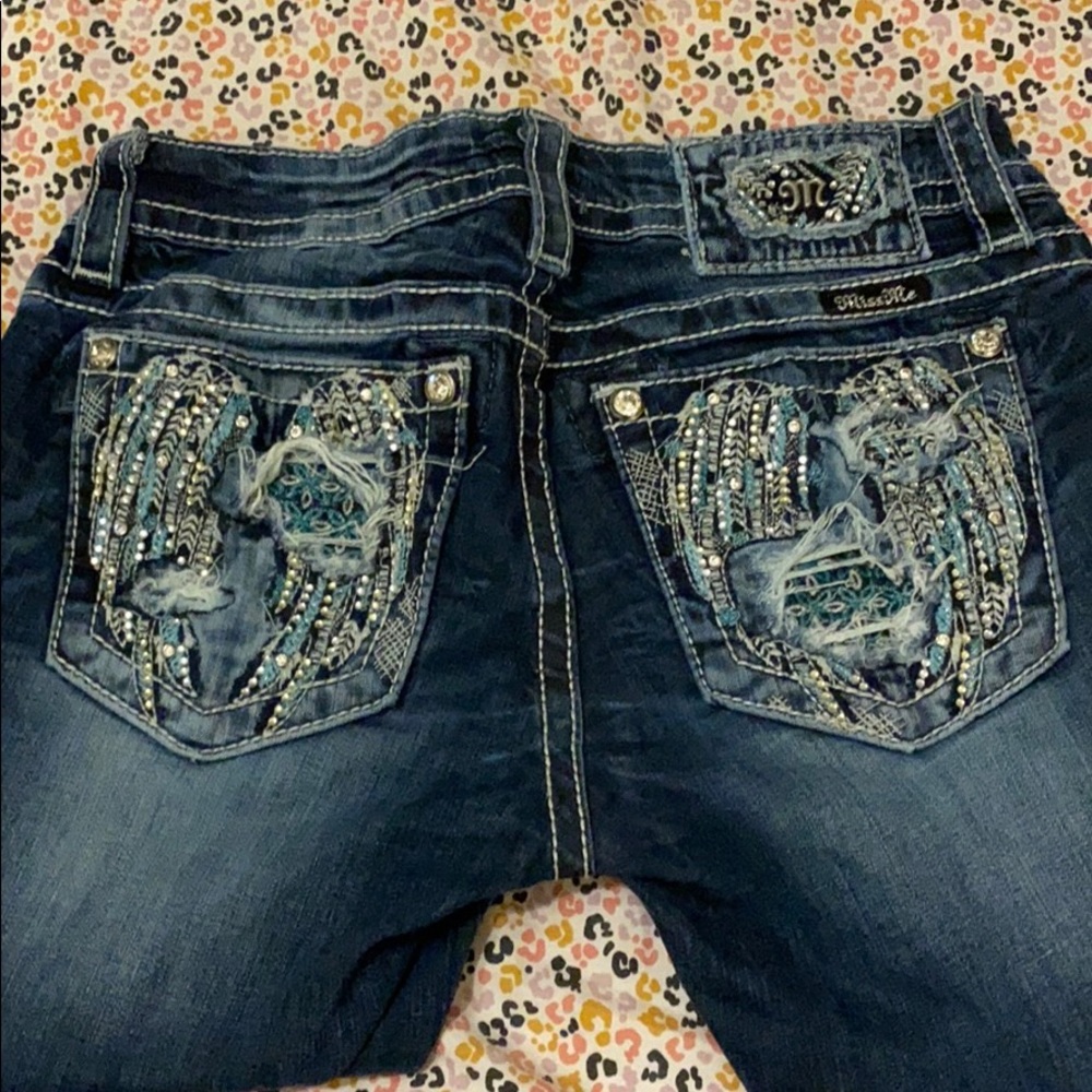 Miss Me crop jean